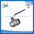 stainelss steel engine valve 2pc ball valve